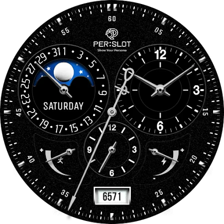 Devil Is in the Details - PERSLOT Galaxy Watch Face