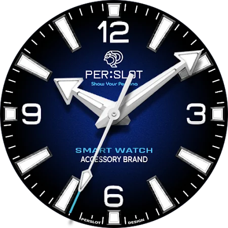 Navy Arrow Sport - PERSLOT Galaxy Watch Face