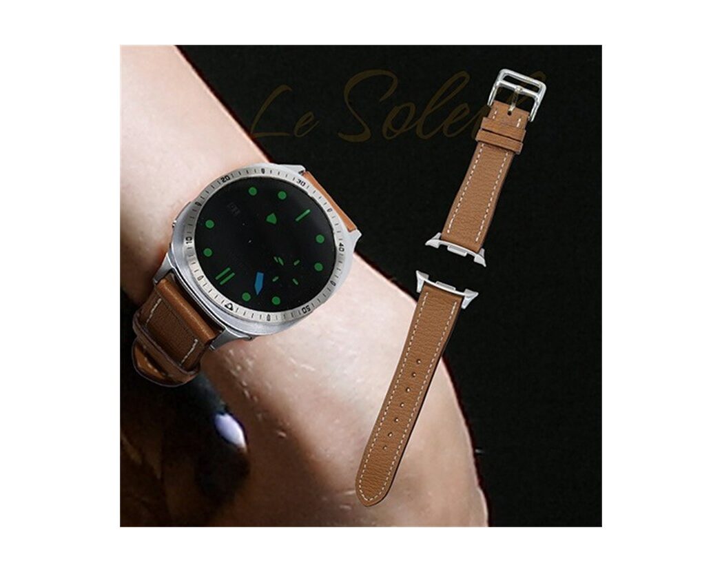 PERSLOT Le Soleil Goat Leather Strap