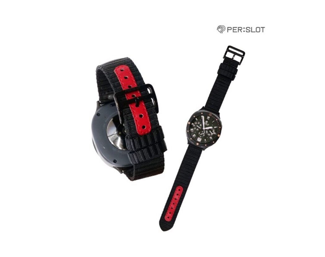 PERSLOT Light Breeze G-2 Black Flow Strap