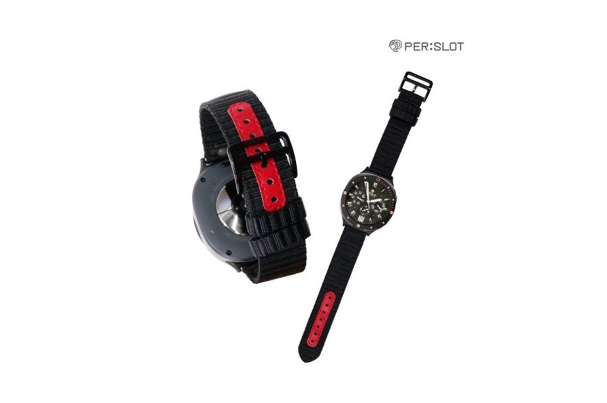 PERSLOT Light Breeze G-2 Black Flow Strap