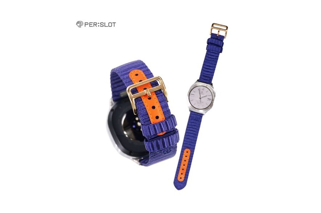 PERSLOT Light Breeze G-3 Blue Aqua Strap