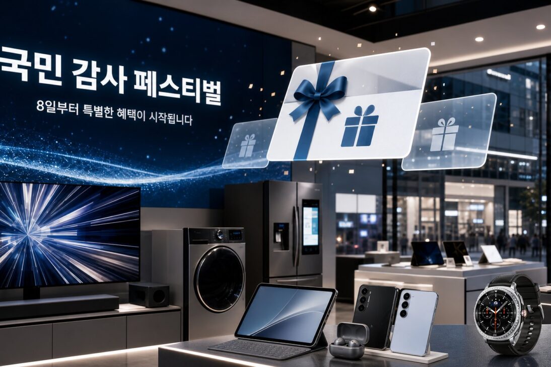 삼성전자 국민 감사 페스티벌 갤럭시워치8 클래식 뉴스 이미지