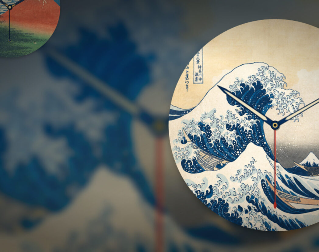 PERSLOT Hokusai Four Scenes 호쿠사이 워치페이스 네 장면 대표 이미지