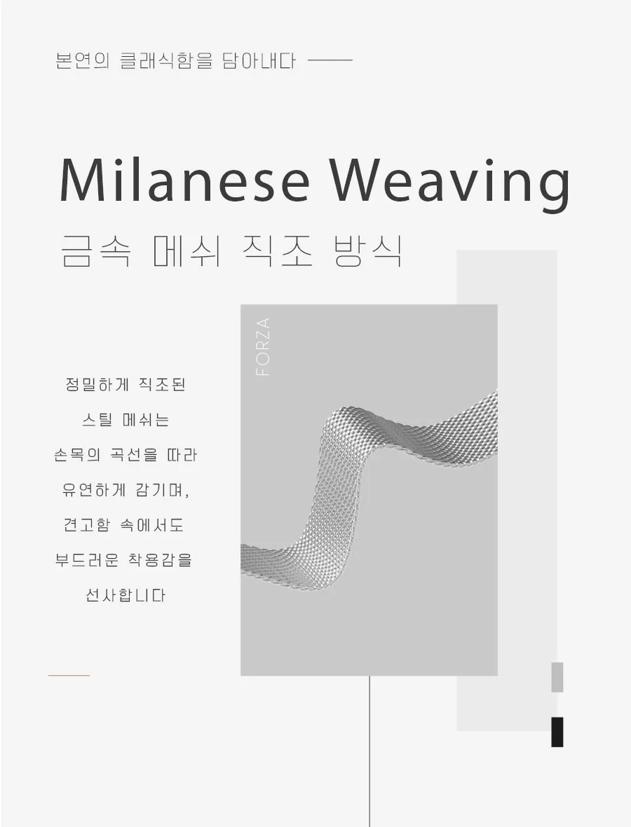 포르차 스톰 실버 · 애플워치 22mm 상세 안내 4