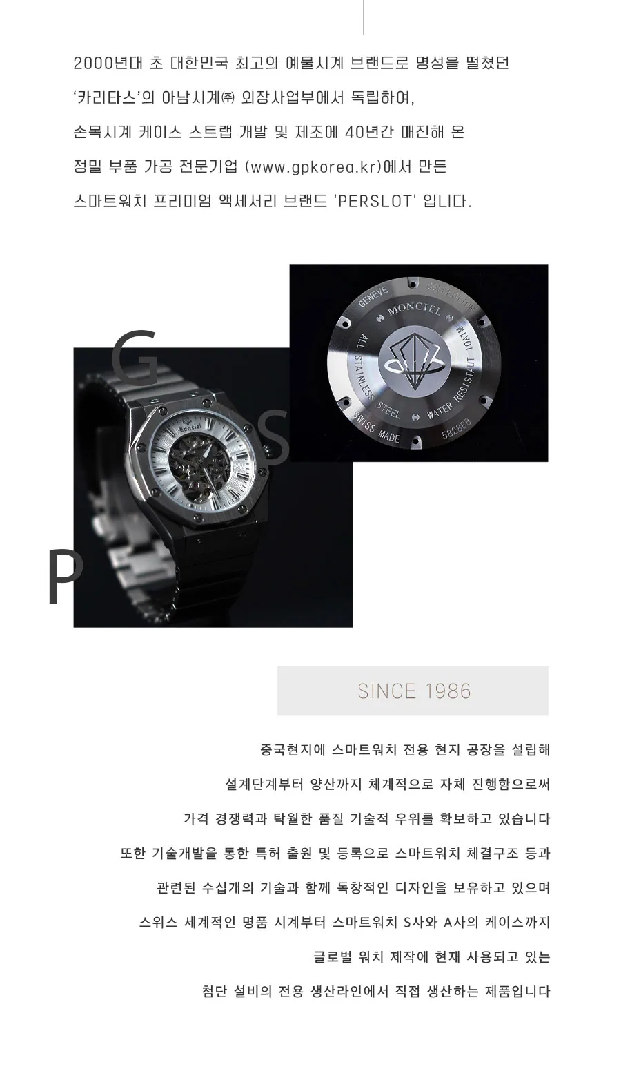 포르차 스톰 실버 · 애플워치 22mm 상세 안내 5